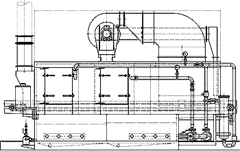 Banddurchlaufw&auml;scher Metallteile