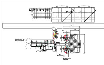 Takt - Durchlaufw&auml;scher - Rahmenl&auml;ngstr&auml;ger