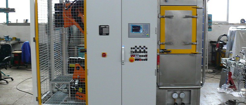 Kabinen - Wasch - Endgratanlage f&uuml;r AGW - Module