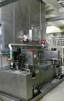 Kabinenwaschanlage f&uuml;r Metallteile