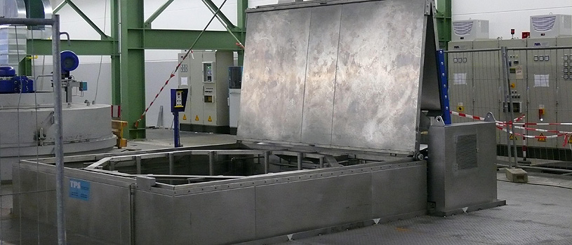 Kabinenwaschanlage f&uuml;r Metallteile