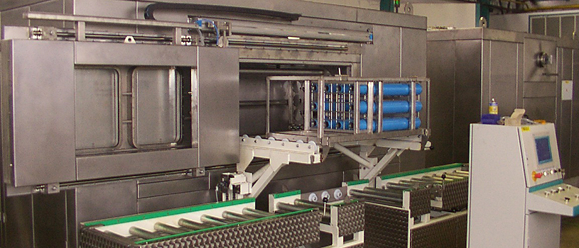 Beh&auml;lterwaschanlagen f&uuml;r Edelstahlcontainer