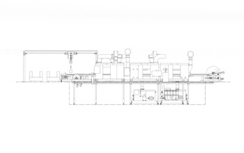 Takt - Durchlaufw&auml;scher - Rahmenl&auml;ngstr&auml;ger