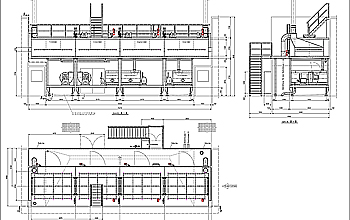Banddurchlaufw&auml;scher Metallteile