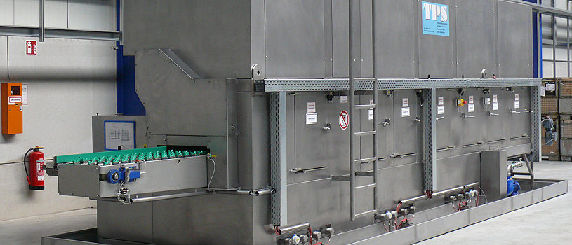 Beh&auml;lterwaschanlagen f&uuml;r Edelstahlcontainer
