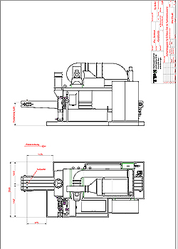 Takt - Durchlaufw&auml;scher - Rahmenl&auml;ngstr&auml;ger